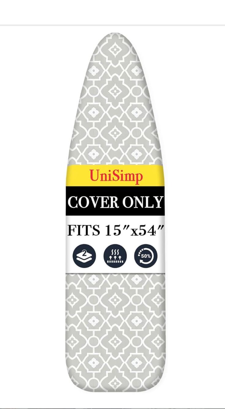 New Ironing Board Cover & Pad, 15"x54"
